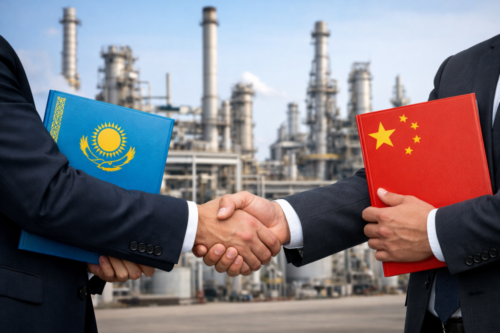 Китайская CITIC заключила еще один «газовый» контракт на западе Казахстана