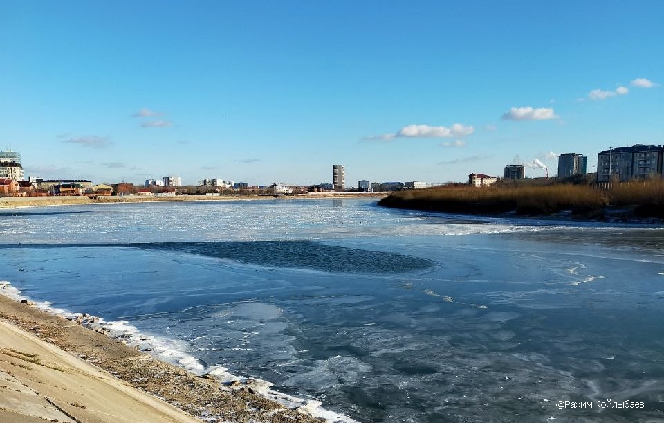 В два раза увеличивается сброс воды в реку Жайык (Урал)