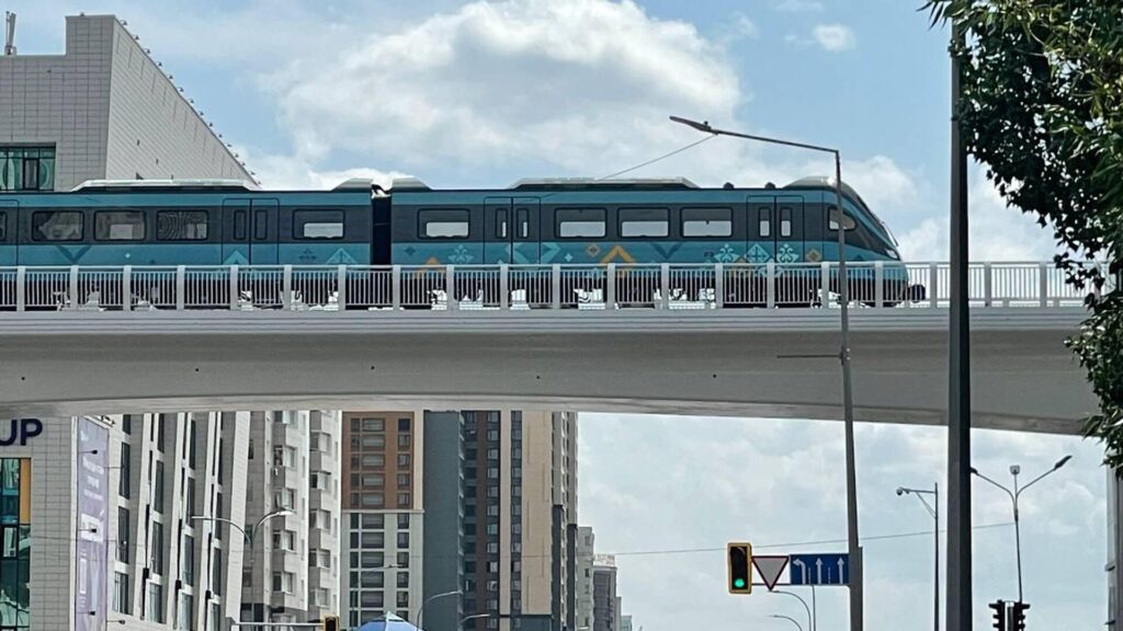 От вокзала до аэропорта за 40 минут: запуск LRT в Астане стартует в мае
