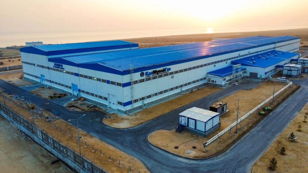Завод «Кендирли» опресняет до 50 тыс. кубометров воды в сутки